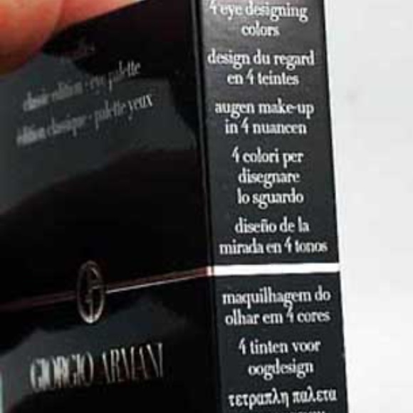 GIORGIO ARMANI "ECAILLES MEDITERRANEA" 4 COLOUR EYE PALETTE, WITH MIRROR COMPACT - Picture 3 of 9